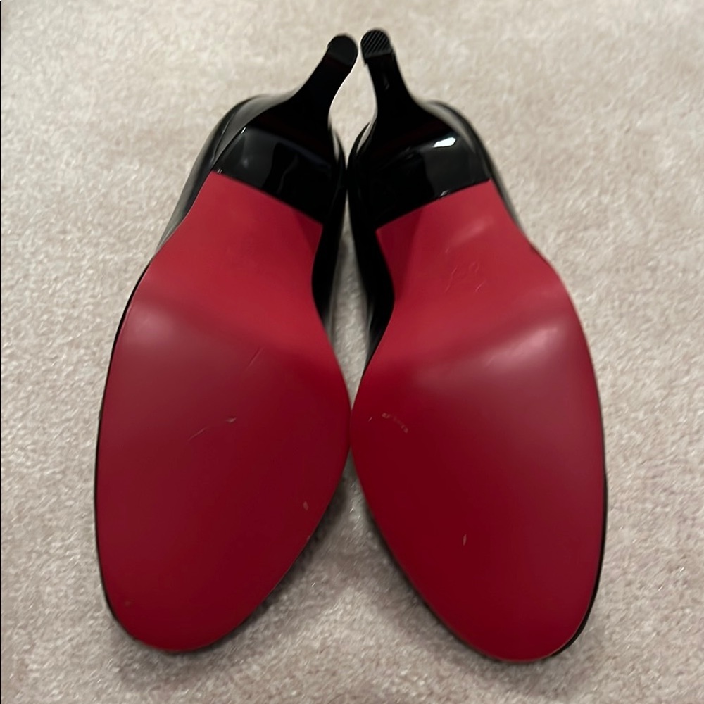 N.Y.L.A. Women's Black and Red Heels-new with box - Picture 3 of 4